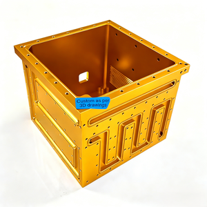 Mecanizado CNC para el Sector Aeroespacial, Chapa Metálica para Tableros, Productos de Fabricación de Alta Tecnología, Precisión OEM, Cobre Personalizado, Electroerosión por Hilo Metálico de 5 Ejes - Product Image 1