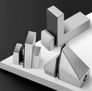 ตัวแบ่งโต๊ะซิงค์อัลลอยปรับได้90องศา,ตัวยึดชั้น F กระจกรองรับตัวหนีบ - Product Image 2