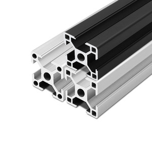 Profils <span class=keywords><strong>en</strong></span> aluminium extrudé personnalisés pour les supports d'affichage d'équipement industriel poignées de tiroir <span class=keywords><strong>50x50</strong></span> 50*100 <span class=keywords><strong>T</strong></span> fente <span class=keywords><strong>en</strong></span> aluminium anodisé - Product Image 6