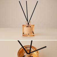 Diffuseur de parfum en verre avec bâtonnets, coffret cadeau, parfum d'ambiance, aromathérapie, désodorisant, emballage décoratif pour la maison, vente en gros