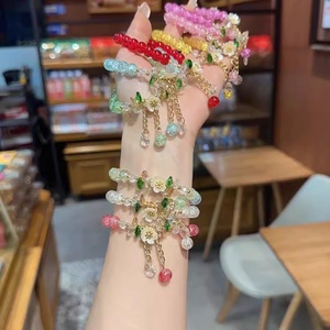 Nuevo Brazalete de Aleación con Cristales de Imitación, Estilo Hada, para Niñas, Estudiantes, Versión Coreana, Simple, Pequeño, Ideal para Regalo - Product Image 3
