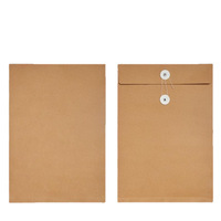 Sac de rangement pour documents A4 A5 grande capacité, en kraft épaissi, pour l'archivage et la collection de données