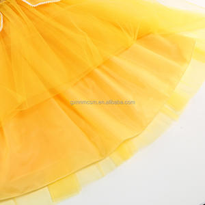 RTS TV & Movie Girls Yellow Beauty and Beast Princess Disfraz para Belle Carnival Disfraces de Halloween para niños Belle Dress Princess - Product Image 6