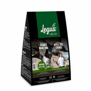 Legua ชิ้นไม้ต้นแอปเปิ้ลธรรมชาติแบรนด์จากสเปนสำหรับย่างบาร์บีคิว - Product Image 1