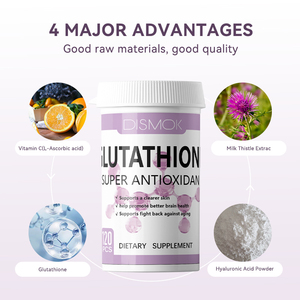 Capsules de collagène de glutathion à haute résistance, vitamine <span class=keywords><strong>C</strong></span> |   Complément alimentaire éclaircissant et anti-âge pour adultes, OEM/ODM - Product Image 3