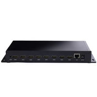 Codificador de Video HDMI H.265 de 8 Canales, Codificador HDMI sobre IP de 8 Puertos con SRT RTMP para Transmisión en Vivo IPTV