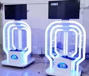 Simulador de Juegos VR 9D Comercial SportVR, de Acero y Aluminio Resistente, para Uso en Escuelas Públicas, Hogares, Aeropuertos, Interiores y Exteriores, Educación y Arcade - Product Image 2