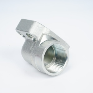 SAE 90 ° thép carbon một phần mặt bích với nữ bspp chủ đề BFX90-G Series cho 3000/6000 PSI - Product Image 4