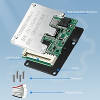 Carte de protection de batterie au lithium FN Hardware BMS 10S 13S 10A 20A 32V 37V 41V 48V LFP NMC pour vélo électrique et lampadaire solaire