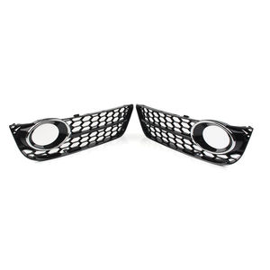 Nueva Cubierta de Marco para Faros Antiniebla, Estilo Deportivo de Panal de Abeja, Plástico ABS Negro, para Audi A5 2009-2011 B8.5 (No S-Line) - Product Image 4