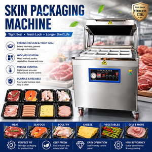 Máquina de Envasado al Vacío Industrial para Carne Fresca, Filetes de Res, Pollo, Mariscos, Queso, Jamón, Comidas Preparadas en Bolsa/Caja - Product Image 1