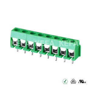 موصلات كهربائية خضراء من نوع KEFA طراز KF126-5.0mm بجهد 250 فولت وتيار 8 أمبير، 2-24 سن، مع شهادة CE، الأكثر مبيعًا - Product Image 2