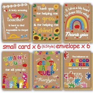 Consegna Rapida di Biglietti di Ringraziamento per il Ringraziamento, Biglietti Personalizzati per Insegnanti, Aule Scolastiche, PTA e Fornitori Educativi - Product Image 4