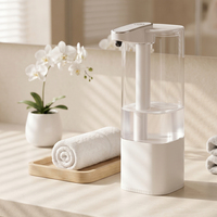 Distributeur automatique de savon liquide intelligent pour la maison, avec capteur infrarouge sans contact, rechargeable par Type-C, en plastique ABS