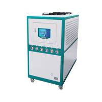 Unité de refroidissement à grande vitesse 5HP refroidisseur compact refroidi à l'eau pour petites machines de moulage par injection équipement de refroidissement efficace
