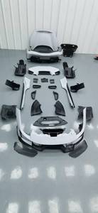 Fibra de Carbono Húmeda para Difusor de Parachoques Delantero de Ferrari <span class=keywords><strong>488</strong></span> Pista, Kit de Carrocería Facelift - Product Image 6