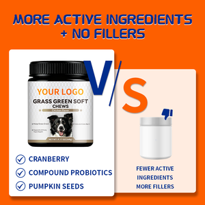 맞춤형 개 애완 동물 건강 관리 보조제 신장 및 비뇨기 시스템을 돌보는 개를위한 프리미엄 품질 건강 보조제 - Product Image 2