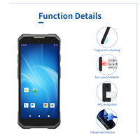 Nouveau SP50 Robuste PDA Android 13 5G SA NSA 6.3 pouces HD Écran 5000mAh Batterie 48MP Caméra Arrière 2D NFC -6.3 pouces HD Écran 5000mAh