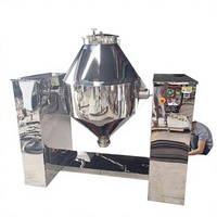 Mélangeur de poudre à double cône modèle W, agitateur, 2,2 kW, matériau SUS304, automatique, capacité 500 L, pour poudre détergente
