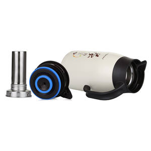 PINKAH carafe à café de grande capacité à double paroi en acier inoxydable 18/8 de 1,5 L avec filtre pour restaurant et bureau à domicile - Product Image 5