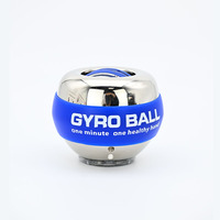 Balle de force en métal pour hommes - Balle de préhension à gravité, à vitesse variable, lumineuse, silencieuse et avec compteur, pour le soulagement du stress des bras et des poignets