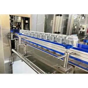 Fully Automatic 2000cph Aluminum Can Soft Drinks Soda Water Carbonated Beverage Filling Machine for Production Line