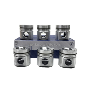 Pistón del cilindro de reparación del motor de excavadora 4D105, compatible con maquinaria de construcción, 6137-32-2110 - Product Image 1