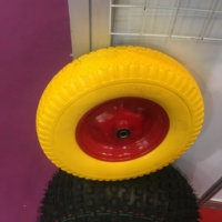 ¡Oferta! Ruedas de espuma de PU de 16 pulgadas 4.80/4.00-8 para carretillas y carros de herramientas, sin aire, antipinchazos, 400-8
