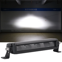 Nouvelle barre lumineuse LED haute intensité sans cadre de 9 pouces 40W, boîtier en aluminium 6063, certifiée IP68, double couleur, pour bateau, voiture, tracteur