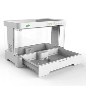 Aeroponics Indoor NFT Sistema de cultivo hidropónico Torre de jardín vertical ecológica para el hogar con bomba y luz LED Tamaño personalizado - Product Image 3