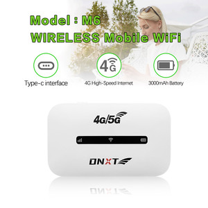 Buenas ventas OEM DNXT M6 Tipo-C 4G enrutador con tarjeta SIM enrutador de bolsillo Tipo-C 3000mAh 4G enrutador <span class=keywords><strong>WiFi</strong></span> de bolsillo - Product Image 6
