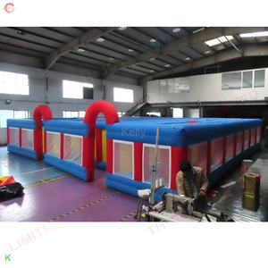 <span class=keywords><strong>Labyrinthe</strong></span> géant gonflable de 12x12m jeu de sport d'obstacle de <span class=keywords><strong>labyrinthe</strong></span> gonflable d'étiquette de <span class=keywords><strong>laser</strong></span> extérieur avec l'accessoire de ventilateur - Product Image 4
