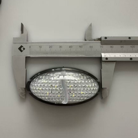 Nouvelles feux de gabarit latéraux ovales à 12 LED de haute qualité, blanc et rouge, ENSAITE DH-108 pour remorque et camion