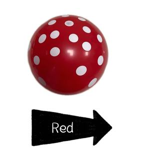 Ballons en <span class=keywords><strong>latex</strong></span> imprimés de points colorés sucrés de 12 pouces 2,8 g pour les célébrations de fête d'anniversaire de mariage - Product Image 5