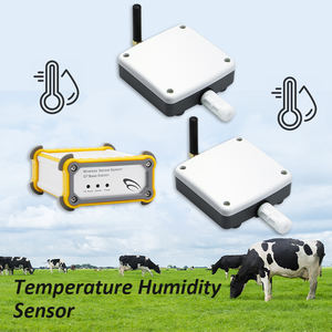 Sensor de Temperatura y Humedad Industrial con Control Remoto Inalámbrico RF para Almacén - Product Image 2