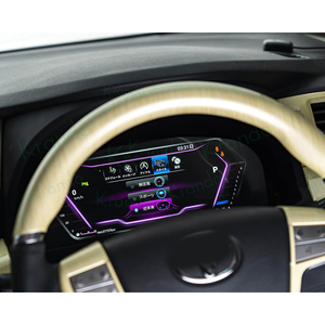 Krando Linux xe cụm kỹ thuật số cho TOYOTA H30 ALPHARD vellfire 2015 2019 <span class=keywords><strong>LCD</strong></span> Bảng điều khiển cụ ảo Màn hình buồng lái - Product Image 3