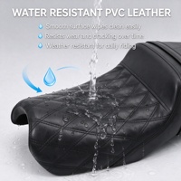 Coussin de siège de moto QJMOTOR 300, siège de remplacement en cuir PVC personnalisé, amélioration du confort pour QJMOTOR 300
