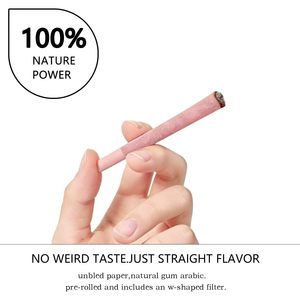 Zapwrap Cônes pré-roulés 100 pièces King Size Rose Naturel Écologique Végétalien Combustion lente Remplissage facile - Product Image 2