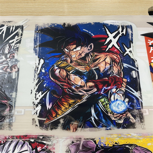 مواد الحيوانات الأليفة للماء تي شيرت مع صفائح الحديد أنيمي اليابانية دائم DTF فيلم نقل الحرارة الطباعة قابل للغسل - Product Image 1