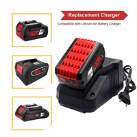 Charge rapide pour perceuse sans fil, remplacement de chargeur de batterie 14,4v 18v pour AL1820CV BAT614 BAT609 BAT618