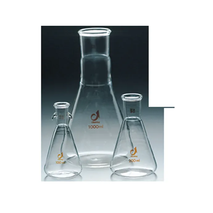 Heating Produce Gases Experiments Scientific Glass Bottle Flask