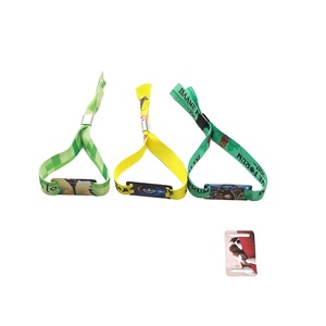 Fabriek Prijs Logo Afdrukken Rfid Stof Polsbandje Nfc Textiel Armband Ntag 213 Chip Binnen - Product Image 1