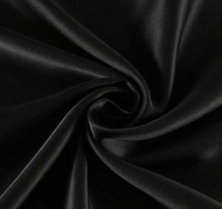 100% pur mûrier soie Charmeuse tissu lisse organique tissé literie/robe/Costume pour filles plaine Style tache colorant pour canapé