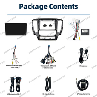 UIS 7870 Android 13 Système multimédia de voiture CarPlay Auto Stereo Navigation GPS Car Radio pour Mitsubishi Pajero Sport 2015-2019