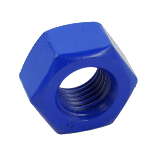 <span class=keywords><strong>ASME</strong></span> b18.2.2 ASTM a914 Lớp 10 hoàn toàn ren PTE lớp phủ nặng <span class=keywords><strong>Hex</strong></span> Nut cho ống núm vú khí cài đặt - Product Image 1