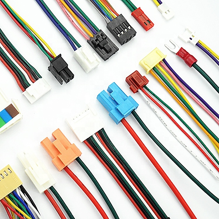 custom molex jst zh ph eh xh 1.0 1.25 1.5 2.0 2.54 2.5Mm Pitch 2/3/4/5/6/7/8/10 Connectors Wiring Harness Cable Assembly