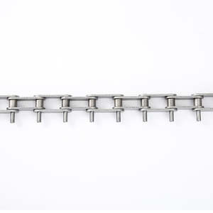 Konveyör için çok fonksiyonlu çift Pitch konveyör zinciri kemer paslanmaz çelik masa zinciri - Product Image 3