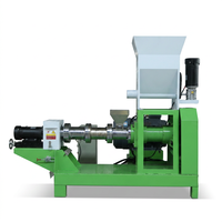 Machine d'alimentation flottante pour poissons de conception robuste, 300 kg/h, granulateur d'aliments flottants à haute efficacité pour l'alimentation des poissons en aquaculture
