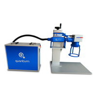 Quantum 30w 50w Color Mopa Portable Fiber Laser marqueur Laser Logo imprimante graveur Machine