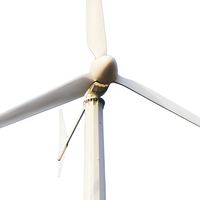 Éolienne horizontale GWS-20KW 20KW, démarrage à 2,5 m/s, 3 pales en FRP, PMSG, 220V 240V 380V, IP54, pour maison hors réseau